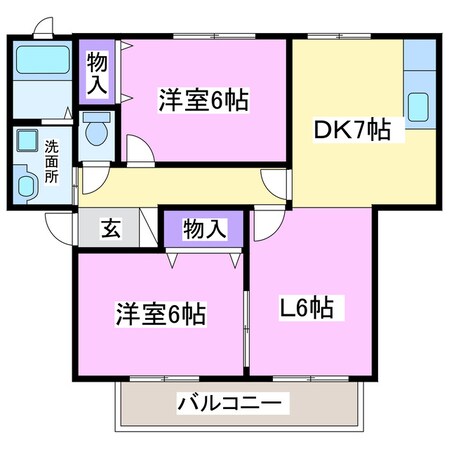 ソフィア鷲巣の物件間取画像